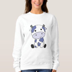 Sweatshirt Lait de vache Kawaii Blueberry japonais