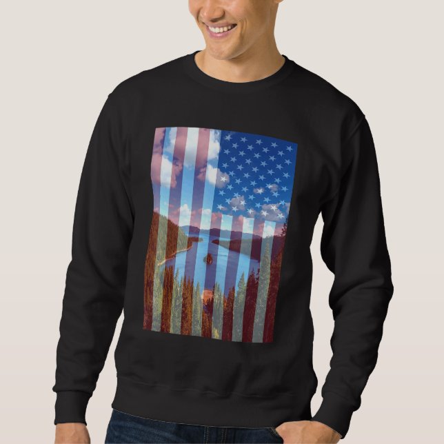 Sweatshirt Lake Life (Devant)