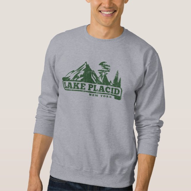 Sweatshirt Lake Placid New York (Devant)