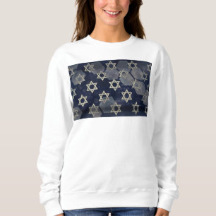 Sweatshirt l'ambiance forte de Hanukkah de SlipperyJoe étoile