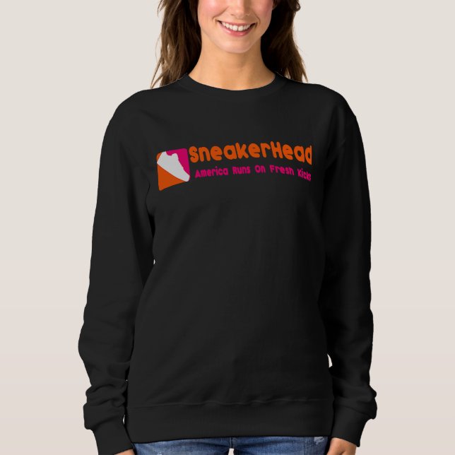 Sweatshirt L'Amérique roule aux Fresh Kicks SneakerHead (Devant)