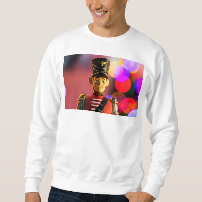 Sweatshirt L'ami soldat de jouet classique de Noël de Slipper (Devant)