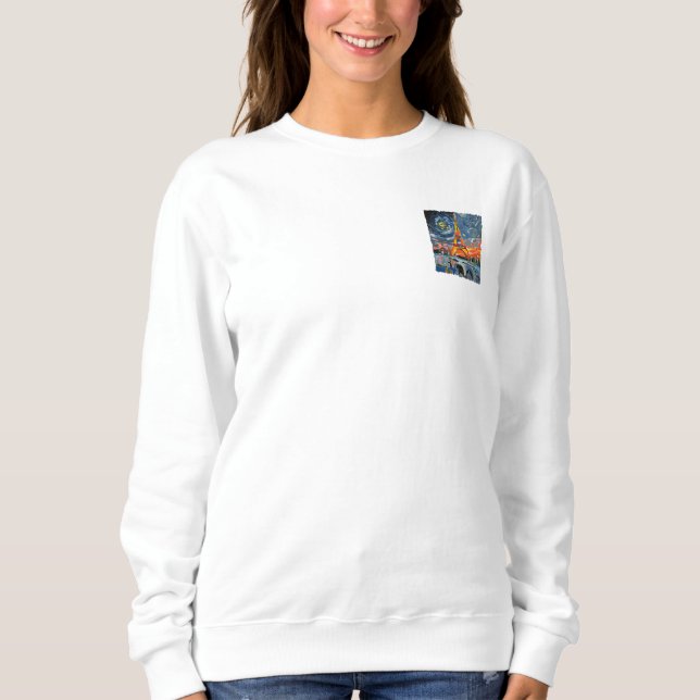 Sweatshirt L'amour à Paris (Devant)