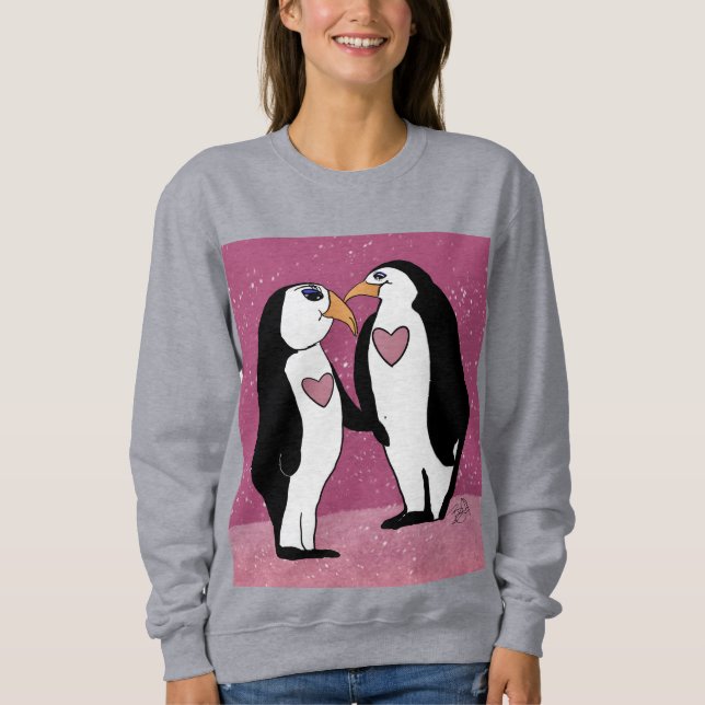 Sweatshirt L'amour de Quin (Devant)
