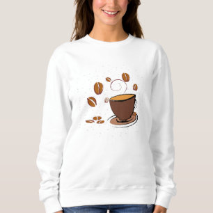 Sweatshirt L'amour du café