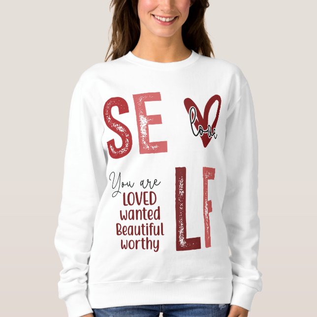 Sweatshirt L'Amour Inspirationnel (Devant)