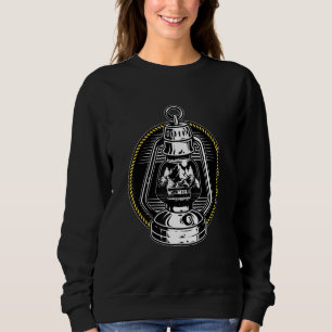 Sweatshirt Lampe de camping I Nature Voyage Caravane Motorhom