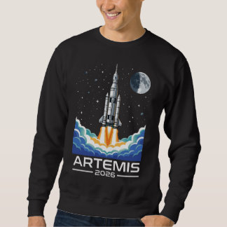 Sweatshirt Lancement d'Artemis vers la Lune
