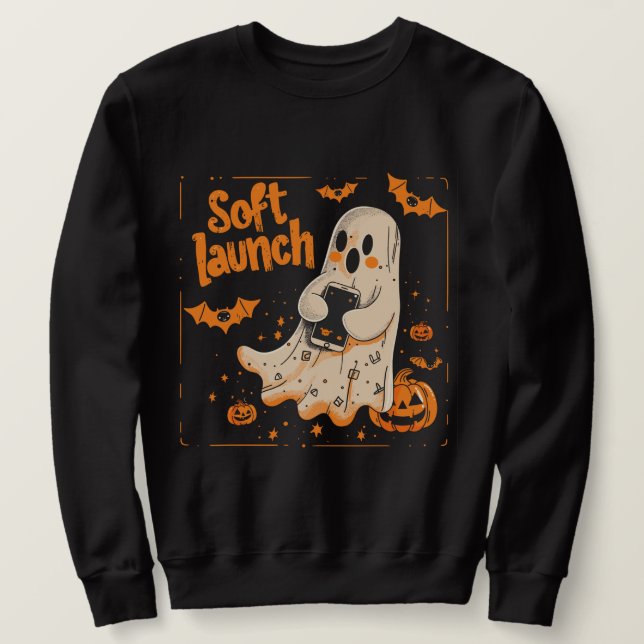 Sweatshirt Lancement souple | ExDesigner | Halloween (Design devant)