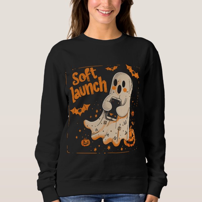 Sweatshirt Lancement souple | ExDesigner | Halloween (Devant)