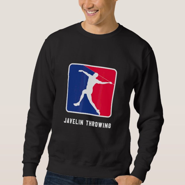 Sweatshirt Lancer de javelot Athlétisme Javelot Athlète Lance (Devant)