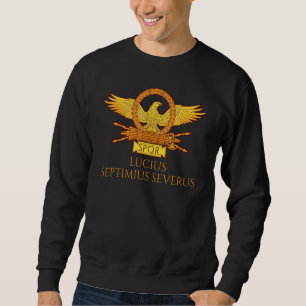 Sweatshirt L'ancien empereur romain Septimius Severus Spqr Hi