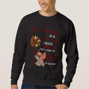 Sweatshirt L'Anévrisme Du Cerveau Éléphant Est Un Voyage Que