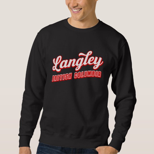 Sweatshirt Langley Colombie-Britannique (Devant)