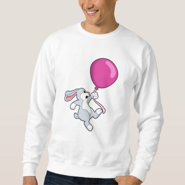 Sweatshirt Lapin avec ballon (Devant)