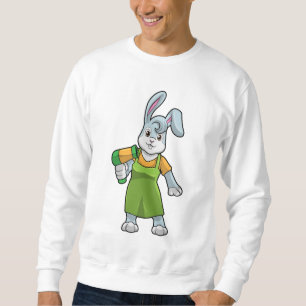 Sweatshirt Lapin coiffeur avec sèche-cheveux