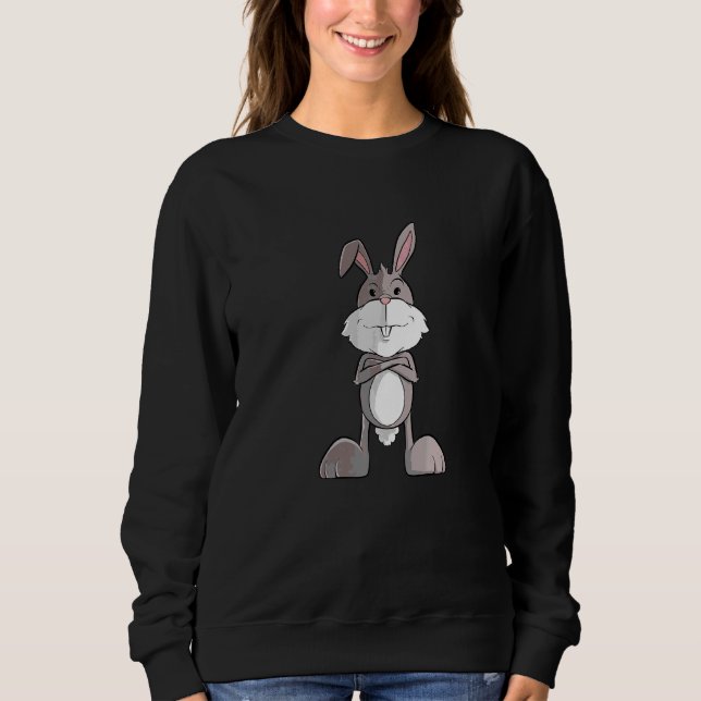 Sweatshirt Lapin cool (Devant)