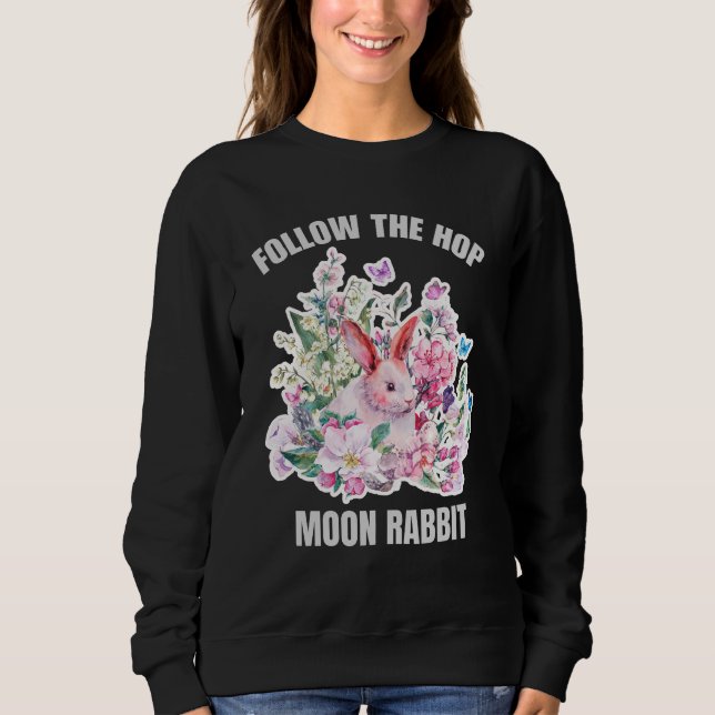 Sweatshirt Lapin de lune (Devant)