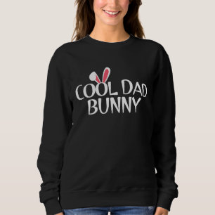Sweatshirt Lapin de papa cool Famille Lapin Couple assorti Pâ