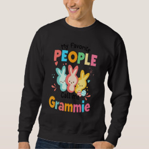 Sweatshirt Lapin Lapin Mes Gens Préférés M'Appelent Grammie