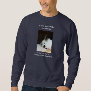 Sweatshirt Lapins dans BunnyLand au sanctuaire de basse-cour