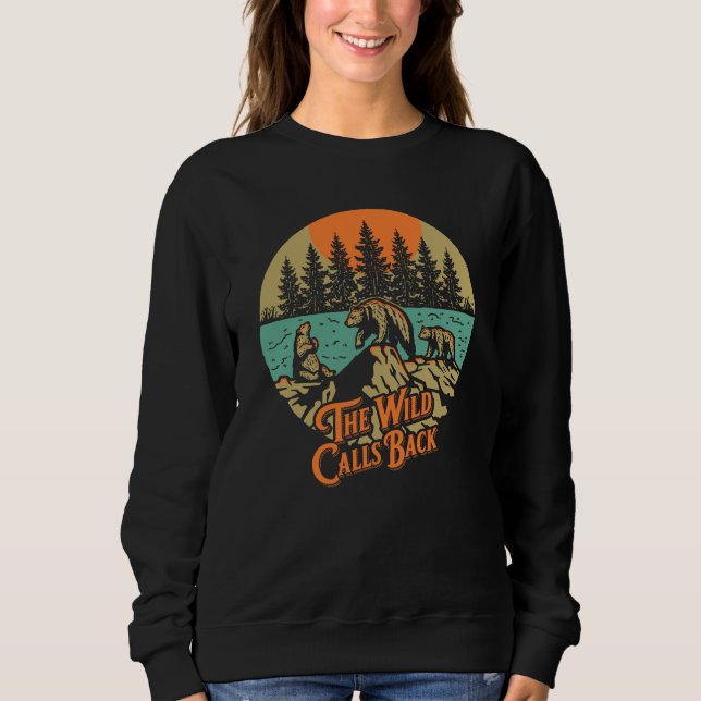 Sweatshirt L'appel sauvage (Devant)
