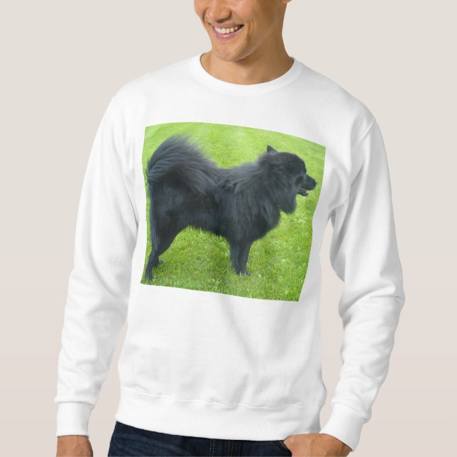 Sweatshirt lapphund suédois complètement (Devant)
