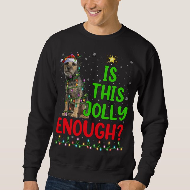Sweatshirt L'Arbre De Noël Est Cette Jolie Assez Frontale Ter (Devant)