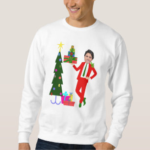 Sweatshirt l'arbre de noël justideau