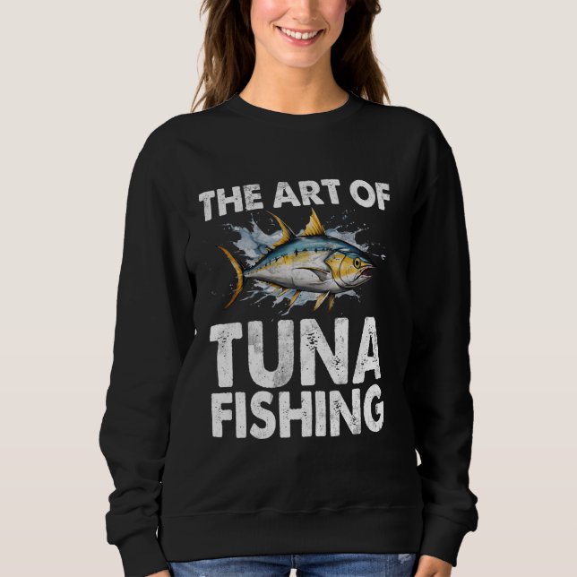 Sweatshirt L'art de la pêche au thon (Devant)