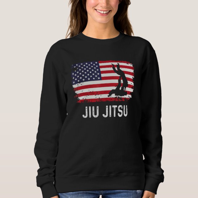Sweatshirt L'Artiste Martiale Mixte Jiu Jitsu Tactical Huggin (Devant)