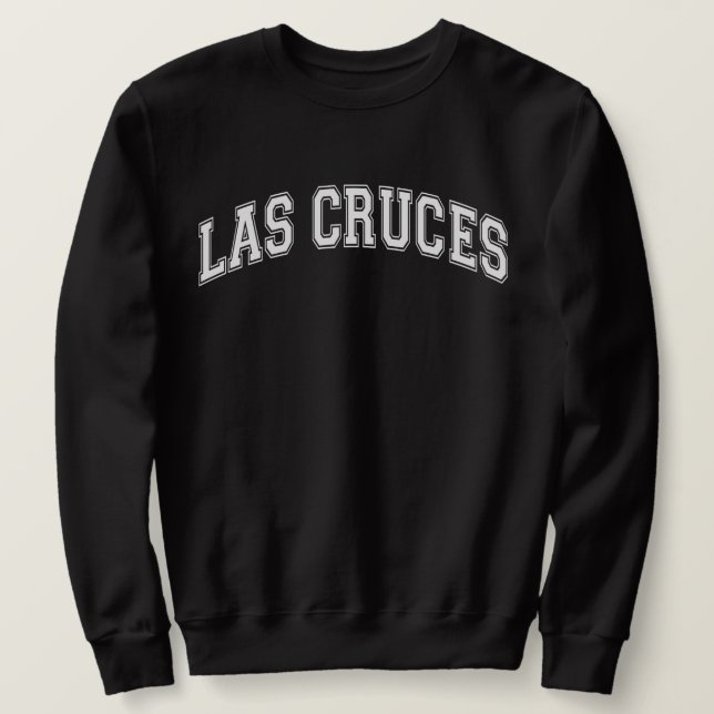 Sweatshirt LAS CRUCES University Style America College (Design devant)