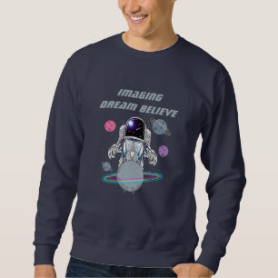 Sweatshirt L'astronaute cool Space Star Planètes