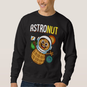 Sweatshirt L'astronaute des cacahuètes Pun Astronut Arachides