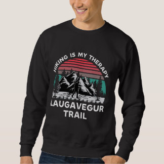 Sweatshirt Laugavegur Trail Randonnée Est Ma Thérapie En Plei