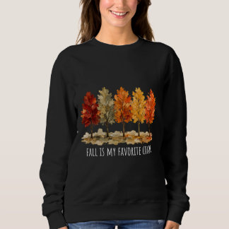 Sweatshirt L'automne peint est ma couleur préférée