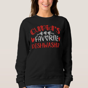 Sweatshirt Lave-Vaisselle Favorite Cupid S Romance Couples Ho