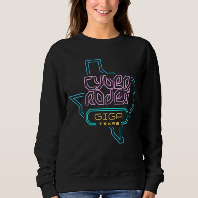 Sweatshirt L'Avenir Sera Un Cyber Rodéo (Devant)
