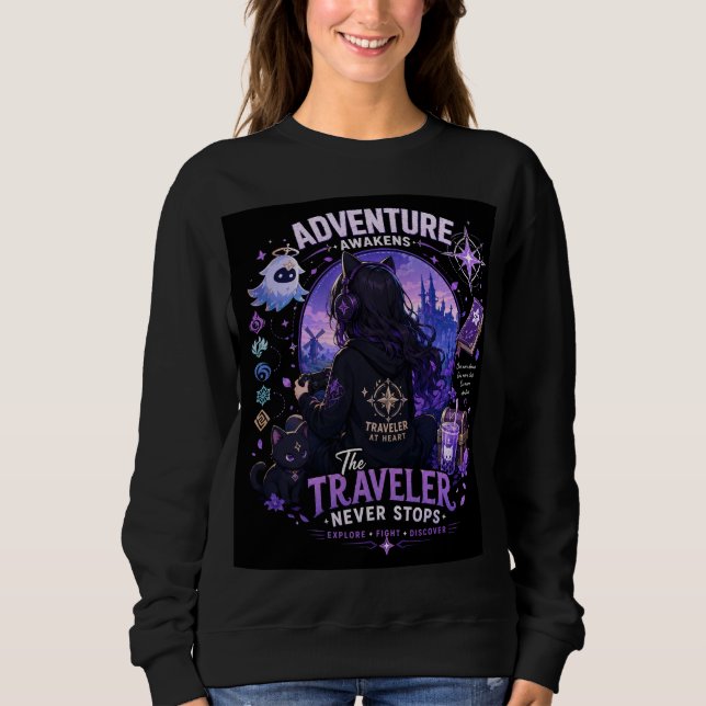 Sweatshirt L'aventure s'éveille (Devant)
