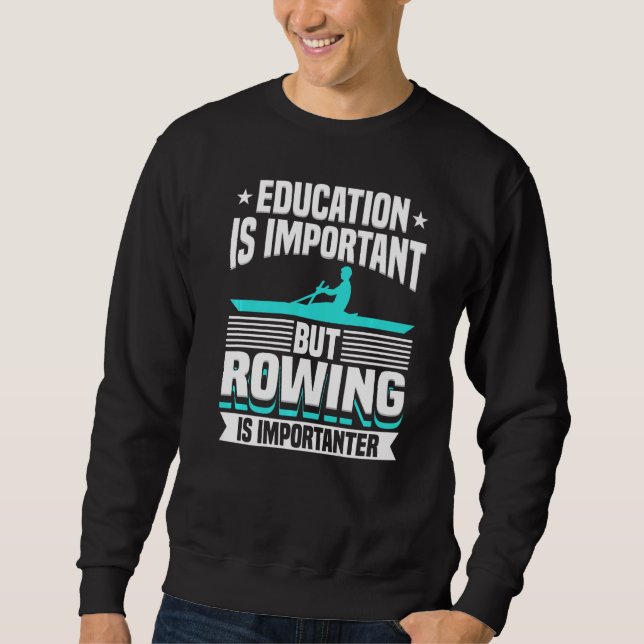 Sweatshirt L'Aviron Est Important L'Aviron (Devant)