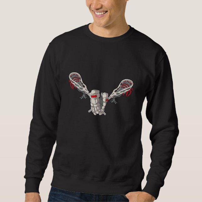 Sweatshirt Lax Lacrosse 4 (Devant)