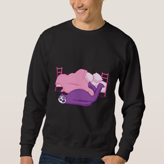 Sweatshirt Lazy Sloth 58 (Devant)