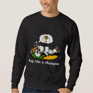 Sweatshirt Lazy Sloth Karate