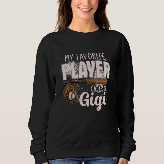 Sweatshirt Le baseball de My Favorite (Devant)