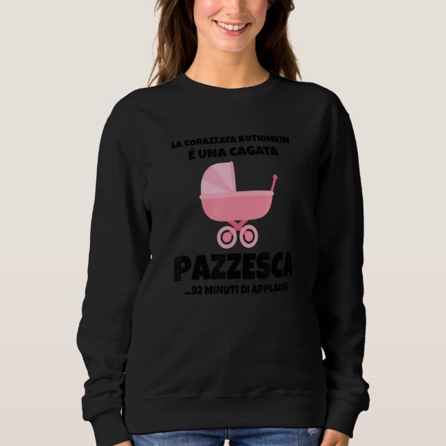 Sweatshirt Le Bataillon Kotiomkin Est Un Cagate Fou (Devant)