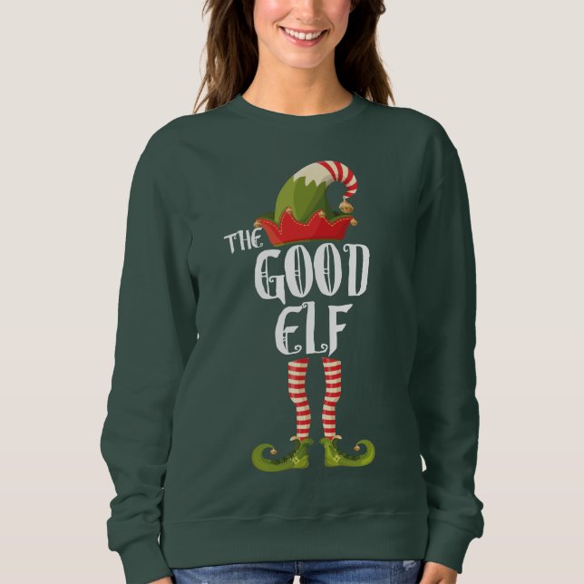 Sweatshirt le bon elfe (Devant)