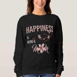 Sweatshirt Le bonheur de la Fête des Mères cool est d'être un