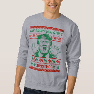 Sweatshirt Le bougon qui a volé Noël - Anti-Atout