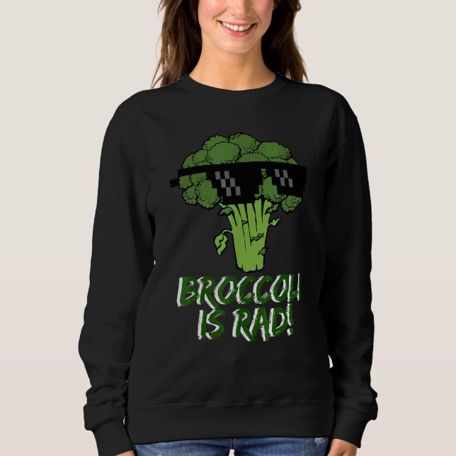 Sweatshirt Le brocoli est génial (Devant)