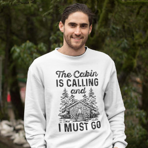 Sweatshirt Le Cabine Appelle Et Je Dois Y Aller
